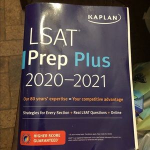 Kaplan 2020-2021 LSAT Prep Plus, never used